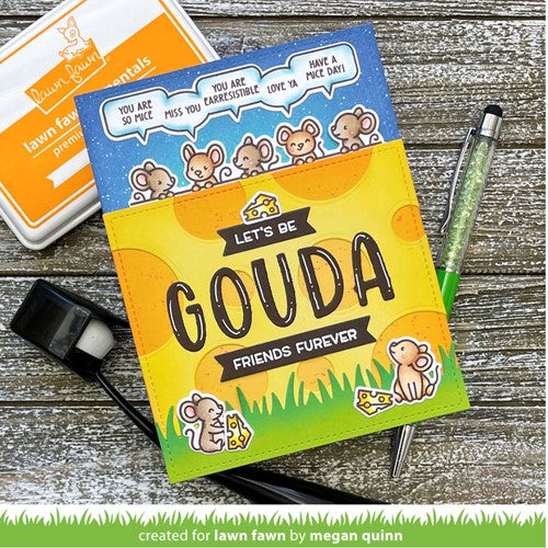 Simon Says Stamp! Lawn Fawn SET SIMPLY CELEBRATE CRITTERS Clear Stamps and Dies m2lfscc