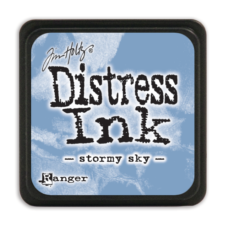 Tim Holtz Distress Mini Ink Pad Stormy Sky Ranger TDP40217