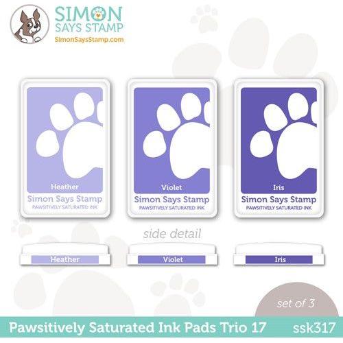 Simon Says Stamp! Simon Says Stamp Pawsitively Saturated Ink TRIO 17 ssk317