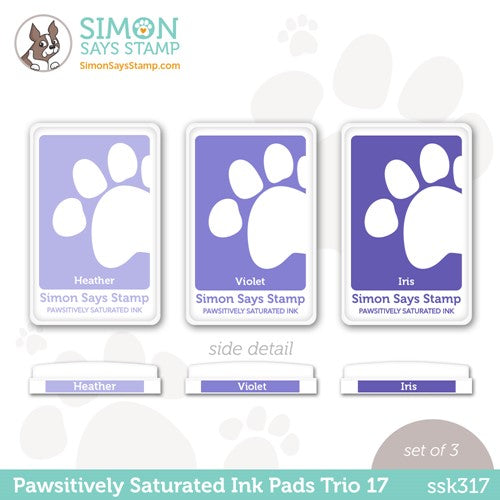 Simon Says Stamp! Simon Says Stamp Pawsitively Saturated Ink TRIO 17 ssk317