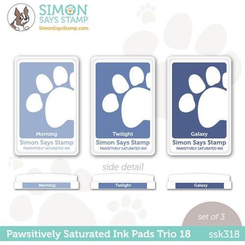 Simon Says Stamp! Simon Says Stamp Pawsitively Saturated Ink TRIO 18 ssk318