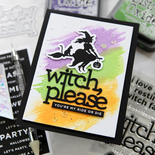 Simon Says Stamp! CZ Design Stamps and Dies WITCH PLEASE set544wp | color-code:ALT01
