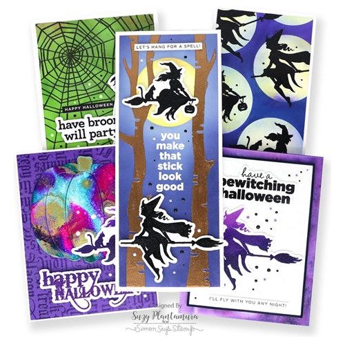 Simon Says Stamp! CZ Design Stamps and Dies WITCH PLEASE set544wp | color-code:ALT41