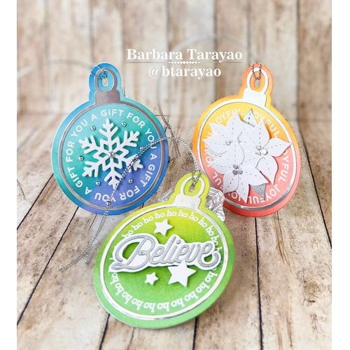 Simon Says Stamp! CZ Design Stamps and Dies ORNAMENT OPTIONS set543oo