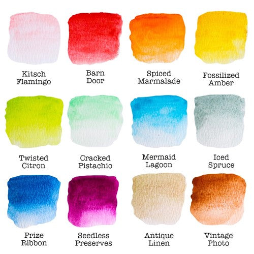 Simon Says Stamp! Tim Holtz Distress Watercolor Pencils SET 2 Ranger tdh76315Tim Holtz Distress Watercolor Pencils Set 2 And Pencil Sharpener Bundle swatches