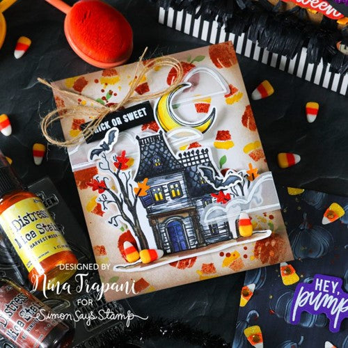 Simon Says Stamp! Simon Says Stamps and Dies HOME SWEET HAUNTED HOME set561hs | color-code:ALT0