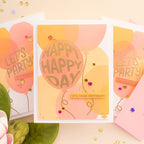 Simon Says Stamp! CZ Design Stamps and Dies BALLOON GREETINGS set565bg Cozy Hugs | color-code:ALT02