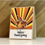 Simon Says Stamp! Simon Says Stamps and Dies Friendsgiving TURKEY DAY set570td Cozy Hugs