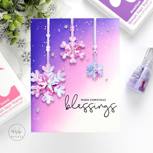 Simon Says Stamp! Simon Says Stamps and Dies GLISTENING SNOWFLAKES set571gs Cozy Hugs | color-code:ALT1