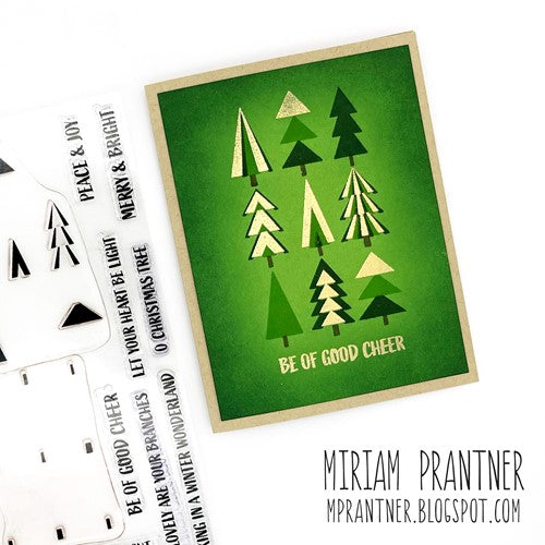 Simon Says Stamp! Simon Says Stamps and Dies PRINTMAKING PINES set581pp Holiday Sparkle | color-code:ALT03