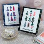 Simon Says Stamp! Simon Says Stamps and Dies PRINTMAKING PINES set581pp Holiday Sparkle