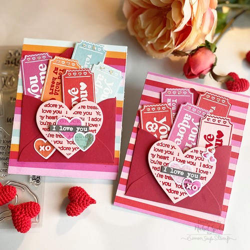 Simon Says Stamp! Simon Says Stamps And Dies WITH LOVE set602wl Kisses | color-code:ALT2