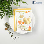 Simon Says Stamp! RESERVE Simon Says Stamps and Dies FROM THE HEART MESSAGES set599fh Kisses