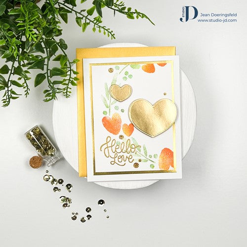 Simon Says Stamp! RESERVE Simon Says Stamps and Dies FROM THE HEART MESSAGES set599fh Kisses
