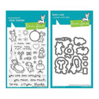 Lawn Fawn Set Sew Very Mice Clear Stamps and Dies lfsvm