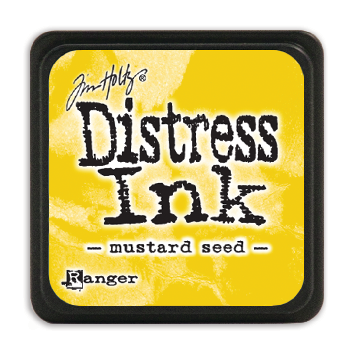 Tim Holtz Distress Mini Ink Pad Mustard Seed Ranger TDP40040