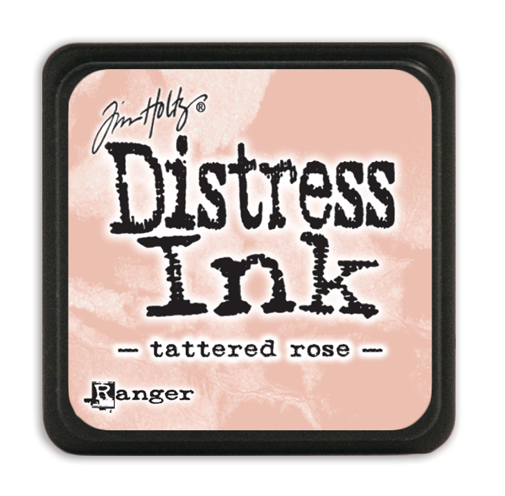 Tim Holtz Distress Mini Ink Pad Tattered Rose Ranger TDP40224