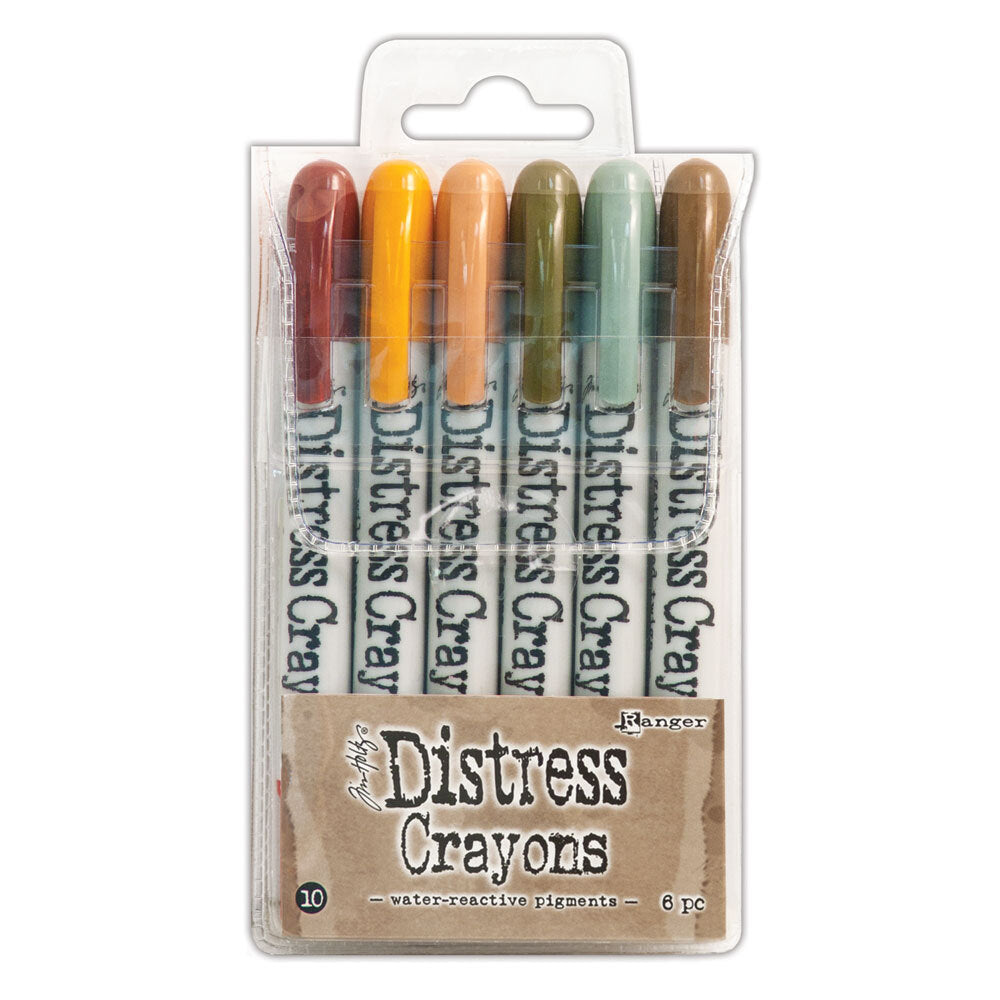 Ranger Tim Holtz Distress Crayons SET 10 TDBK51800