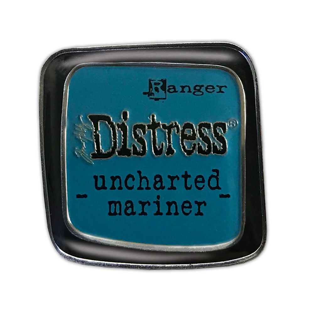 Tim Holtz Distress Enamel Pin Uncharted Mariner Ranger tdz81951 Secondary Image
