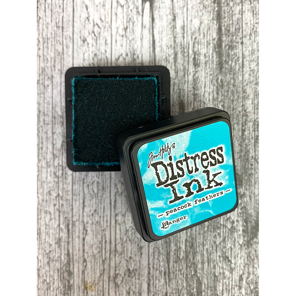 Tim Holtz Distress Mini Ink Pad Peacock Feathers Ranger TDP40064 Secondary Image