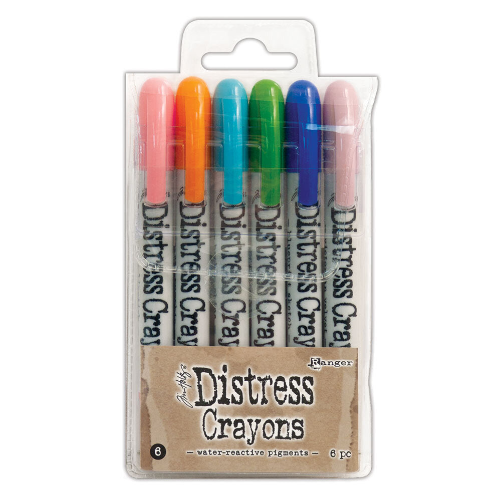 Ranger Tim Holtz Distress Crayons SET 6 TDBK51763
