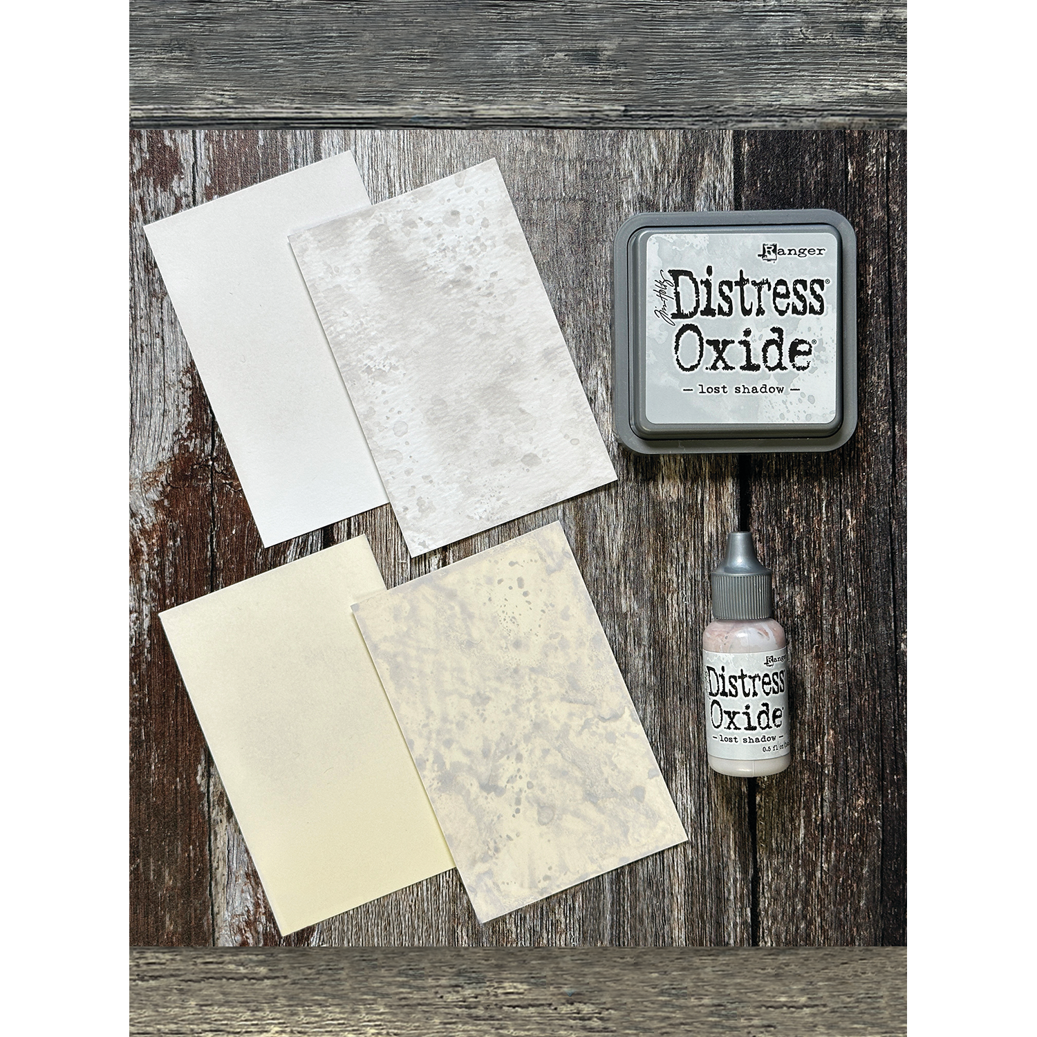 Tim Holtz Distress Oxide Reinker Lost Shadow Ranger tdr82712 Color Swatch