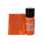 Tim Holtz Flip Top Distress Paint Crackling Campfire Ranger tdf72331 Color Swatch