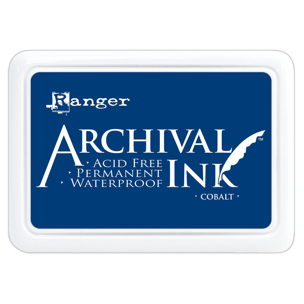 Ranger Archival Ink Pad Cobalt AIP31444