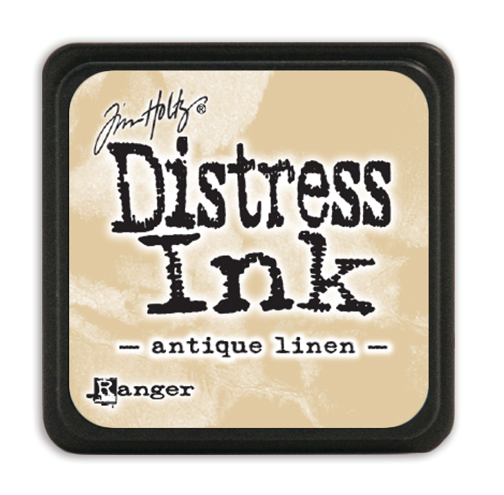 Tim Holtz Distress Mini Ink Pad Antique Linen Ranger TDP39846