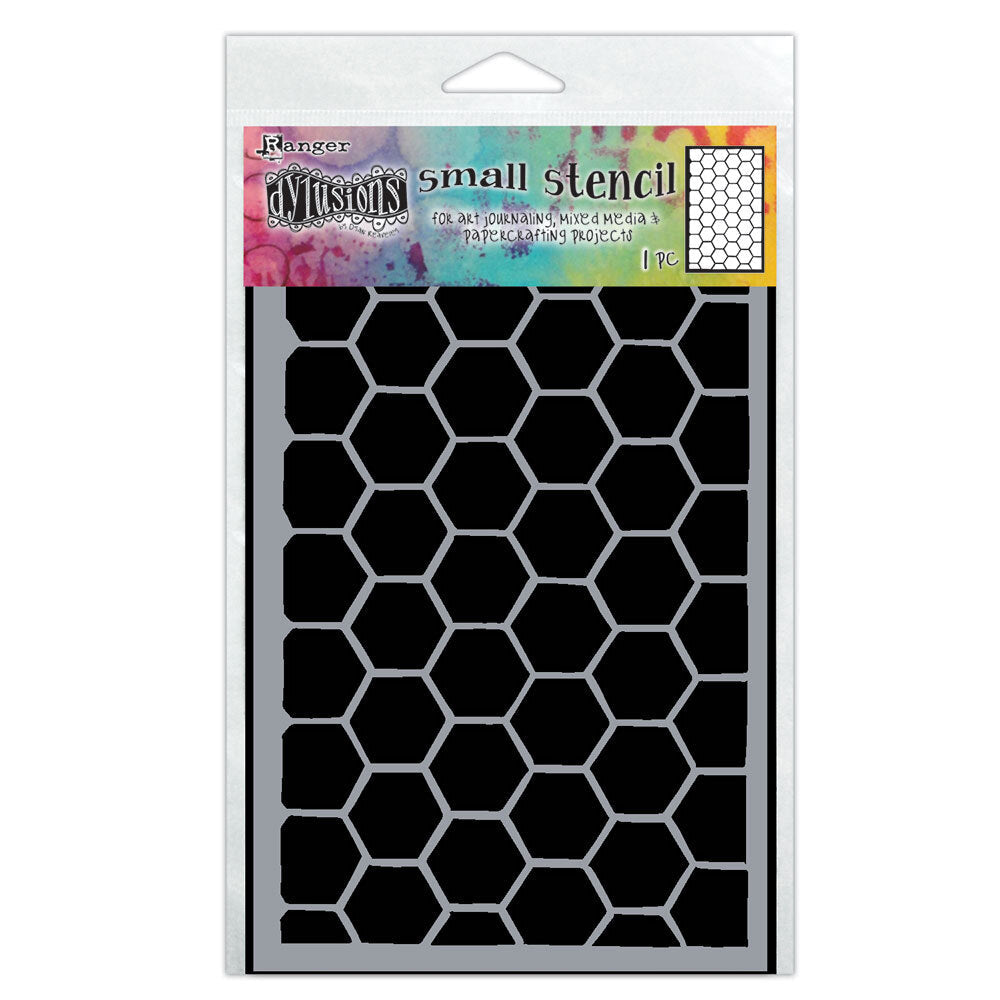 Ranger Dylusions Small Hexicomb Stencil dys85140