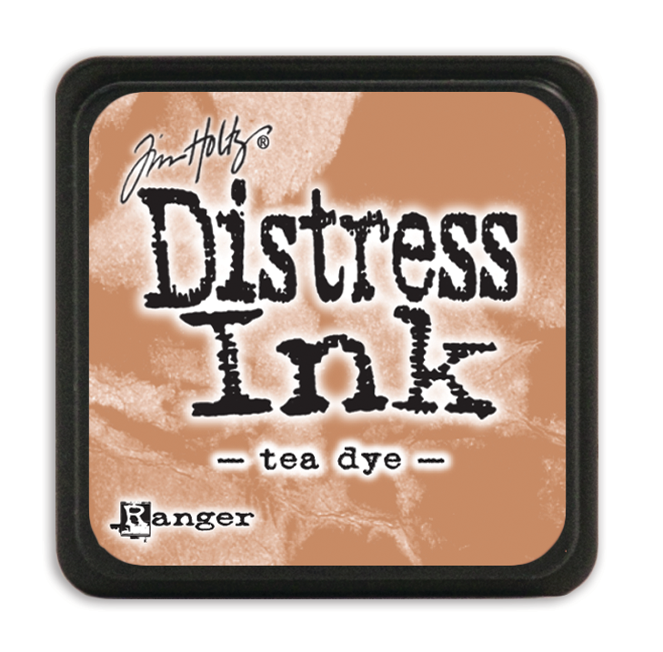 Tim Holtz Distress Mini Ink Pad Tea Dye Ranger TDP40231
