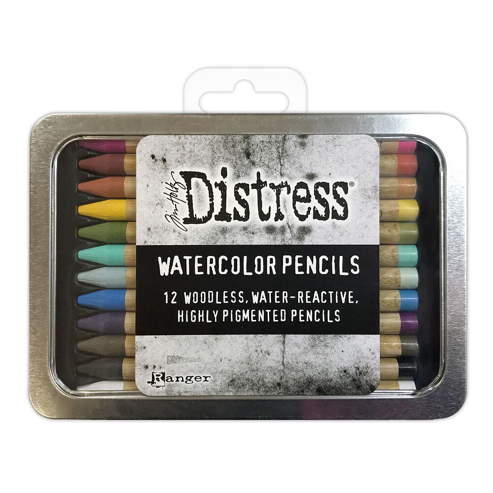 Tim Holtz Distress Watercolor Pencils Set 1 Ranger tdh76308