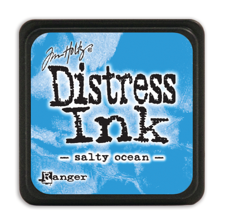 Tim Holtz Distress Mini Ink Pad Salty Ocean Ranger TDP40132