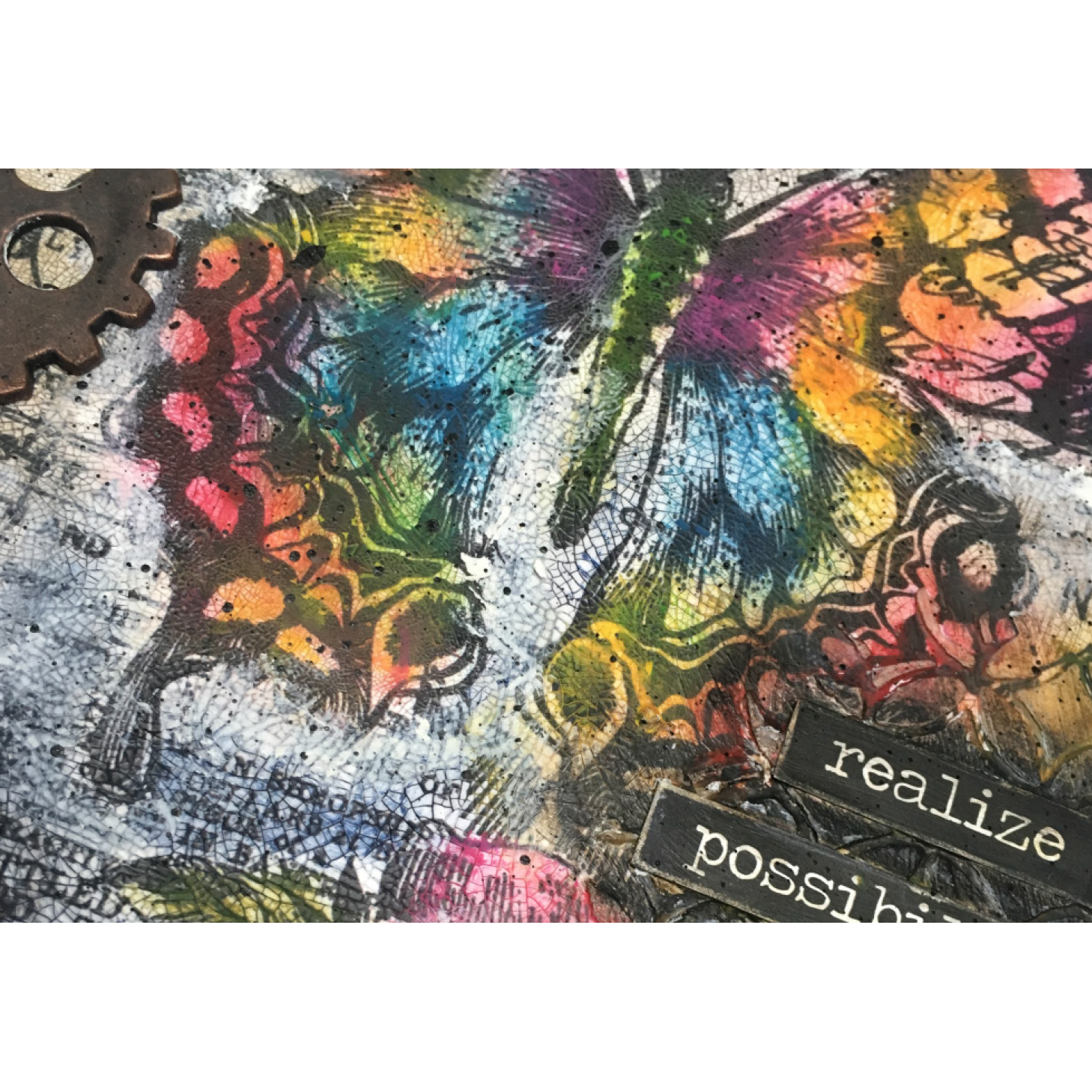 Tim Holtz 8.5 X 11 Distress Watercolor Cardstock Ranger TDA53927 Detailed Product Image
