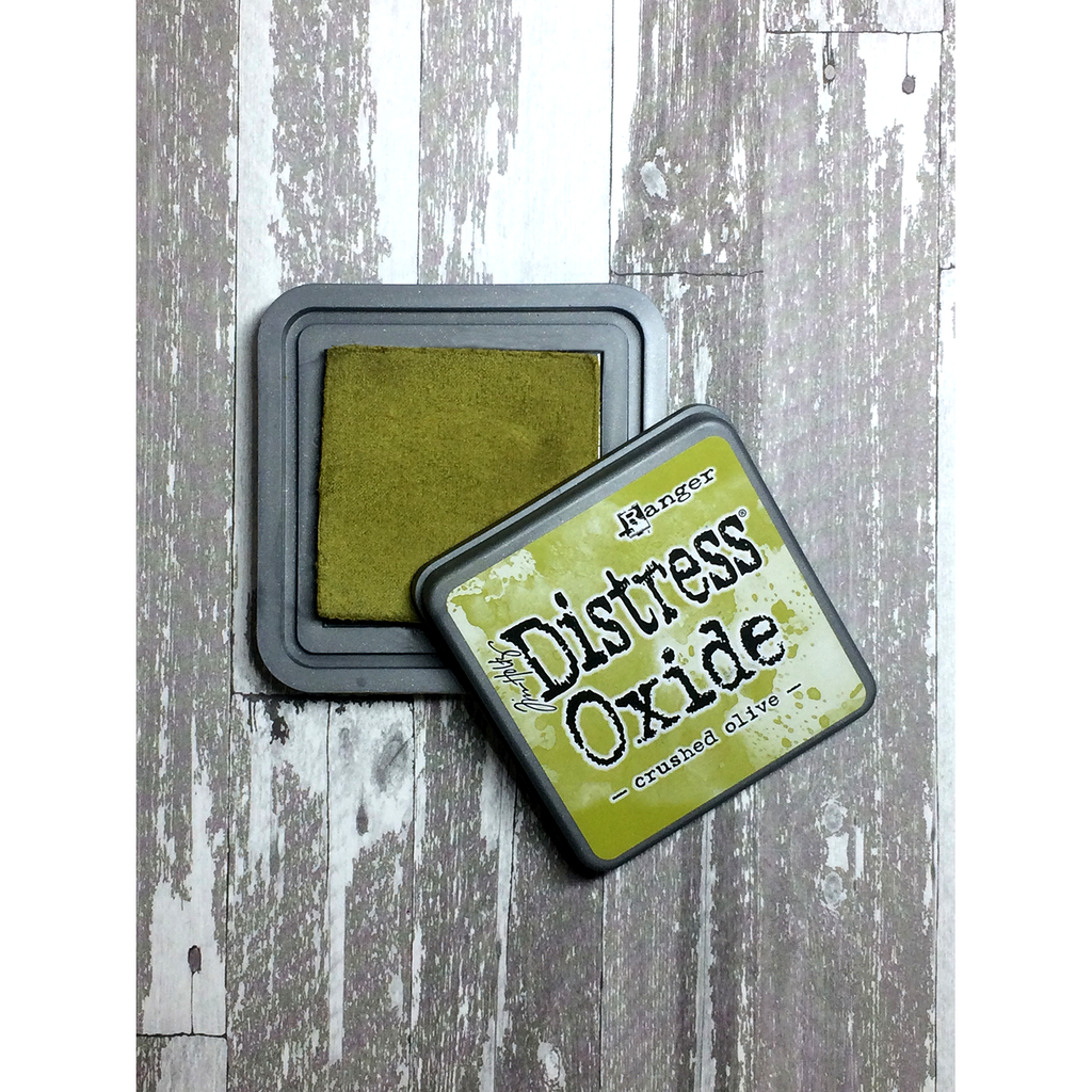 Tim Holtz Distress Oxide Ink Pad Crushed Olive Ranger tdo55907 Product Image