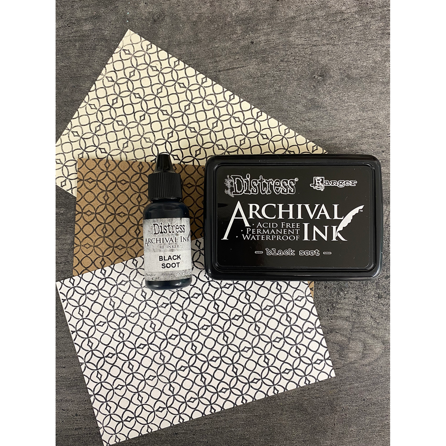 Tim Holtz Basics Distress Archival Ink 4 Pack Ranger ampk77947