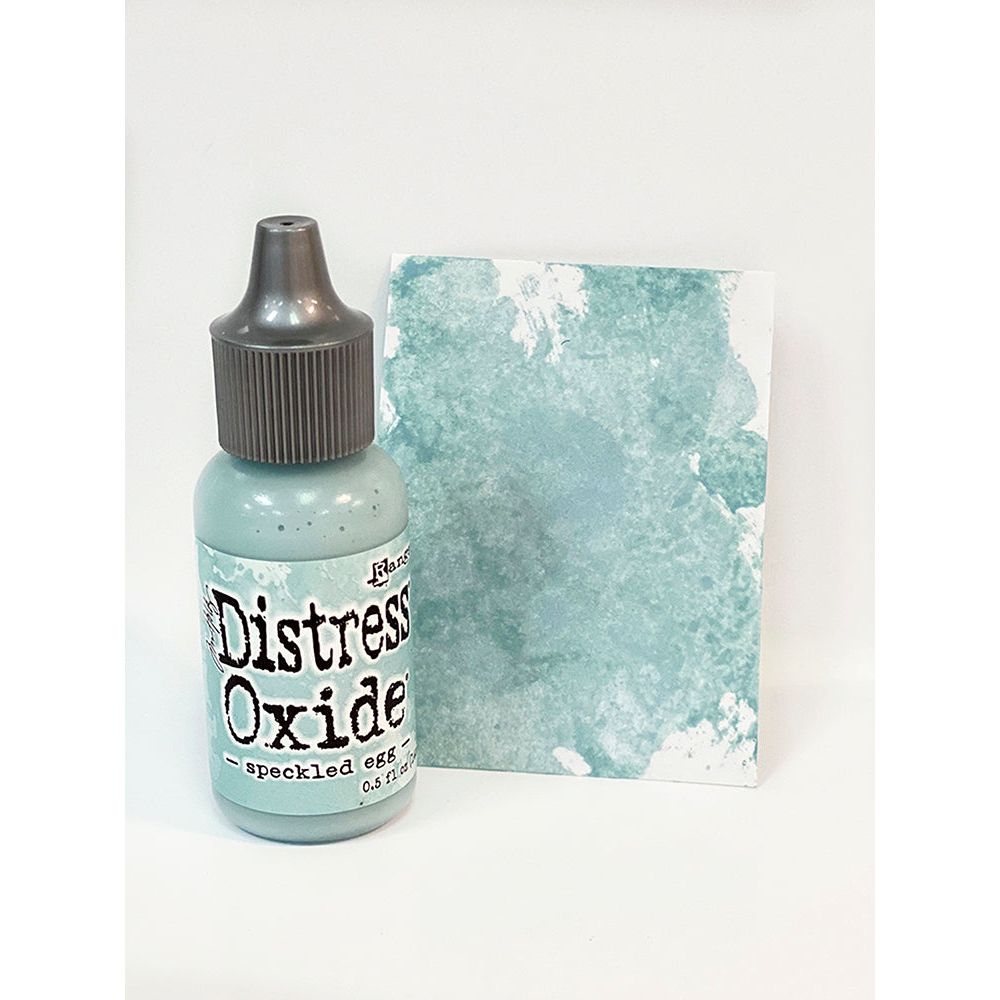 Tim Holtz Distress Oxide Reinker Speckled Egg Ranger tdr72553 Color Swatch