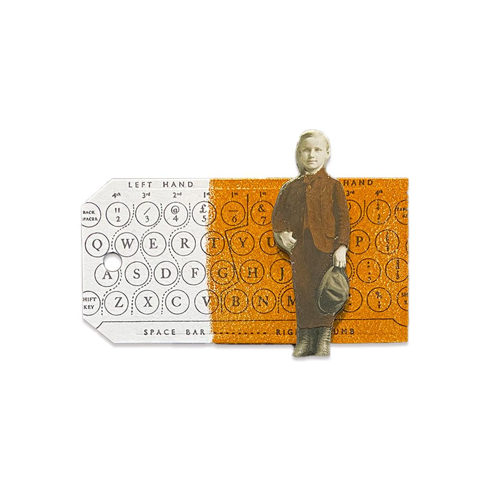 Tim Holtz Distress Embossing Glaze Rusty Hinge Ranger tde71013 Color Swatch