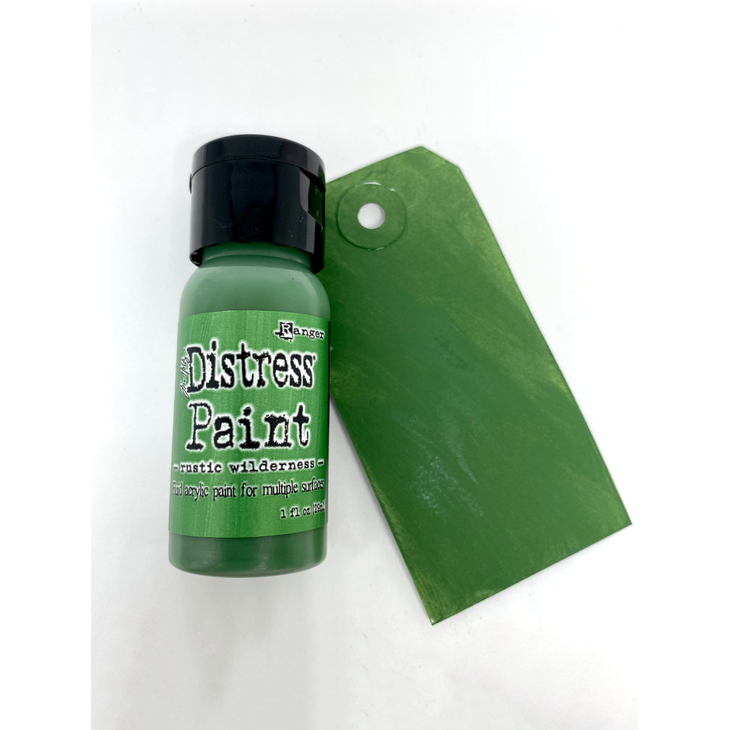 Tim Holtz Flip Top Distress Paint Rustic Wilderness Ranger tdf72843 Color Swatch