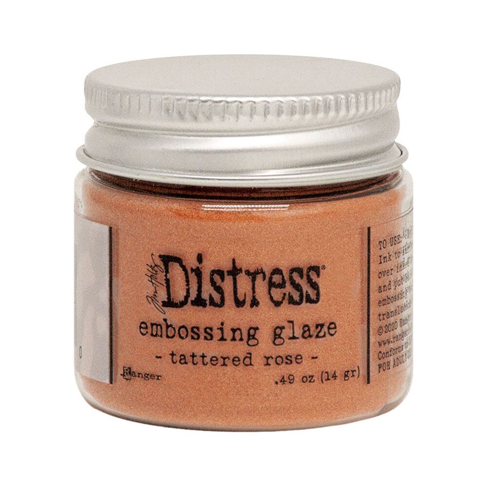 Tim Holtz Distress Embossing Glaze Tattered Rose Ranger tde71020