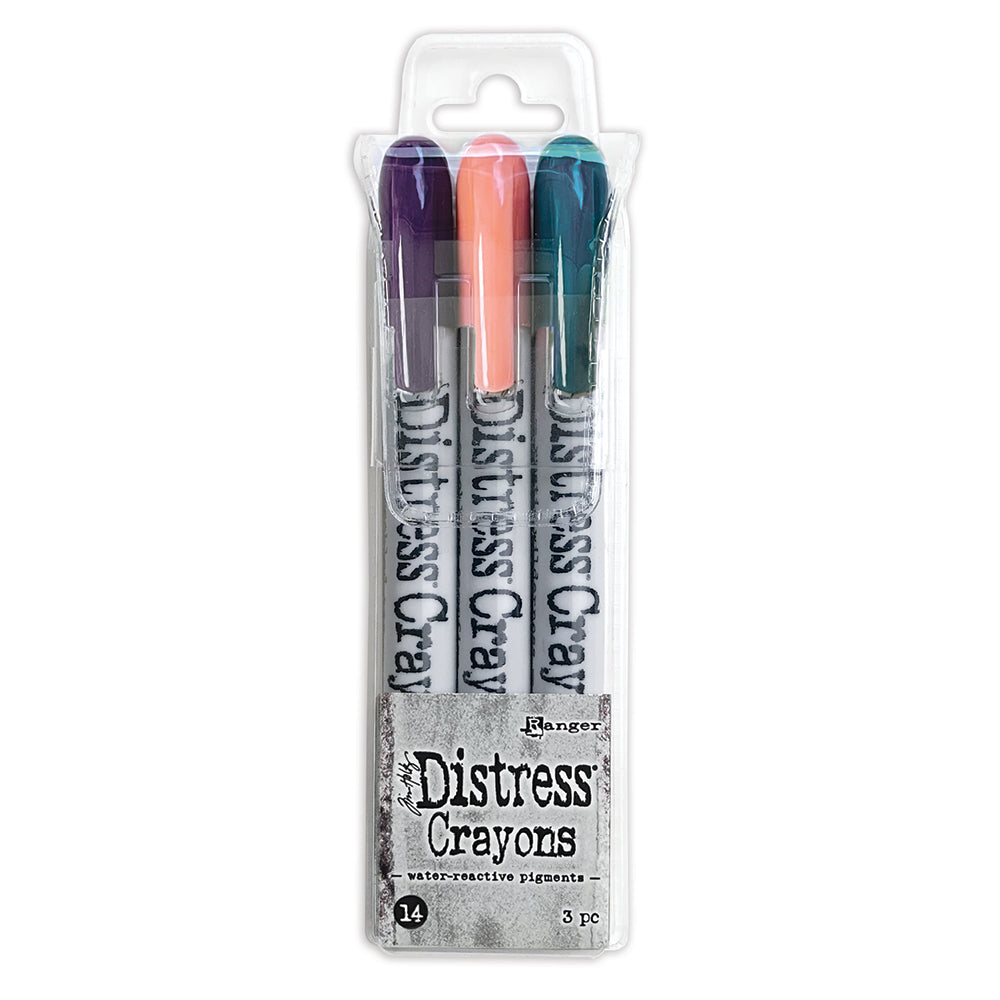 Ranger Tim Holtz Distress Crayons Set 14 tdbk82293