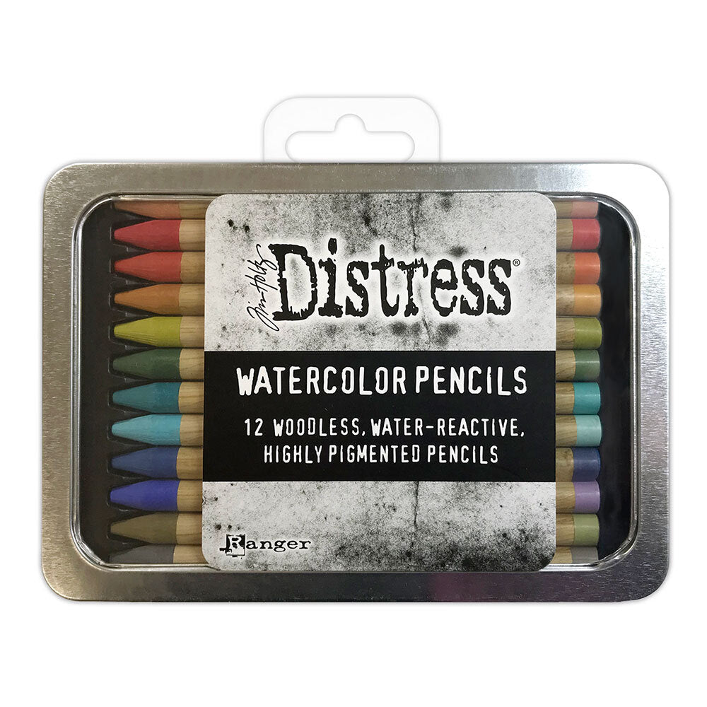Tim Holtz Distress Watercolor Pencils Set 3 Ranger tdh76643