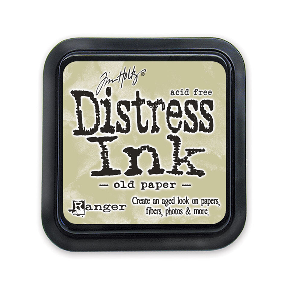 Tim Holtz Distress Ink Pad Old Paper Ranger TIM19503