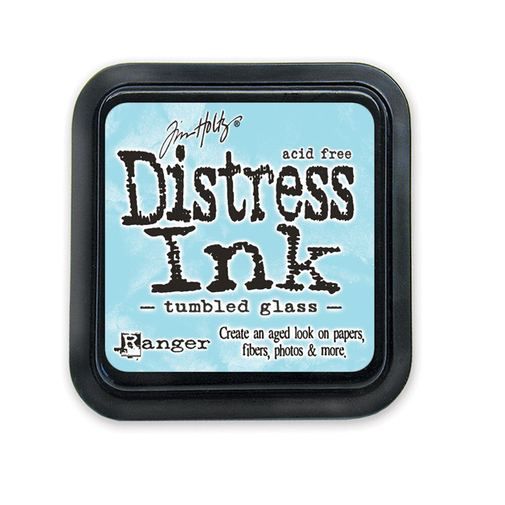 Tim Holtz Distress Ink Pad Tumbled Glass Ranger TIM27188