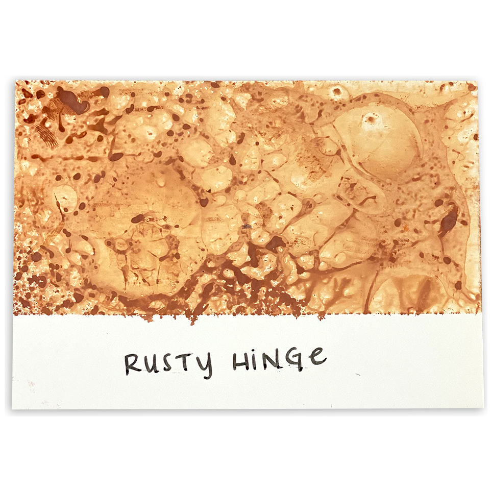 Tim Holtz Distress Spray Stain Rusty Hinge Ranger TSS42440 Color Swatch