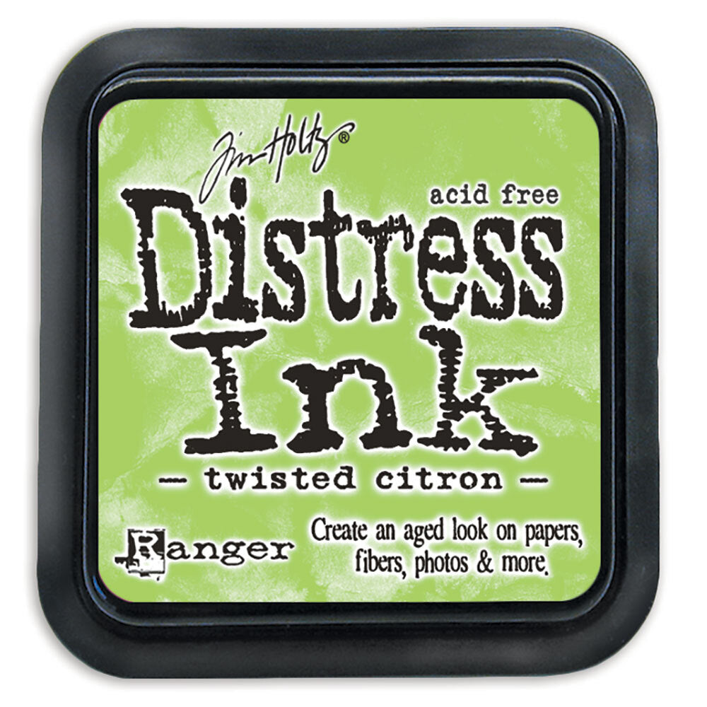 Tim Holtz Distress Ink Pad Twisted Citron Ranger TIM43294