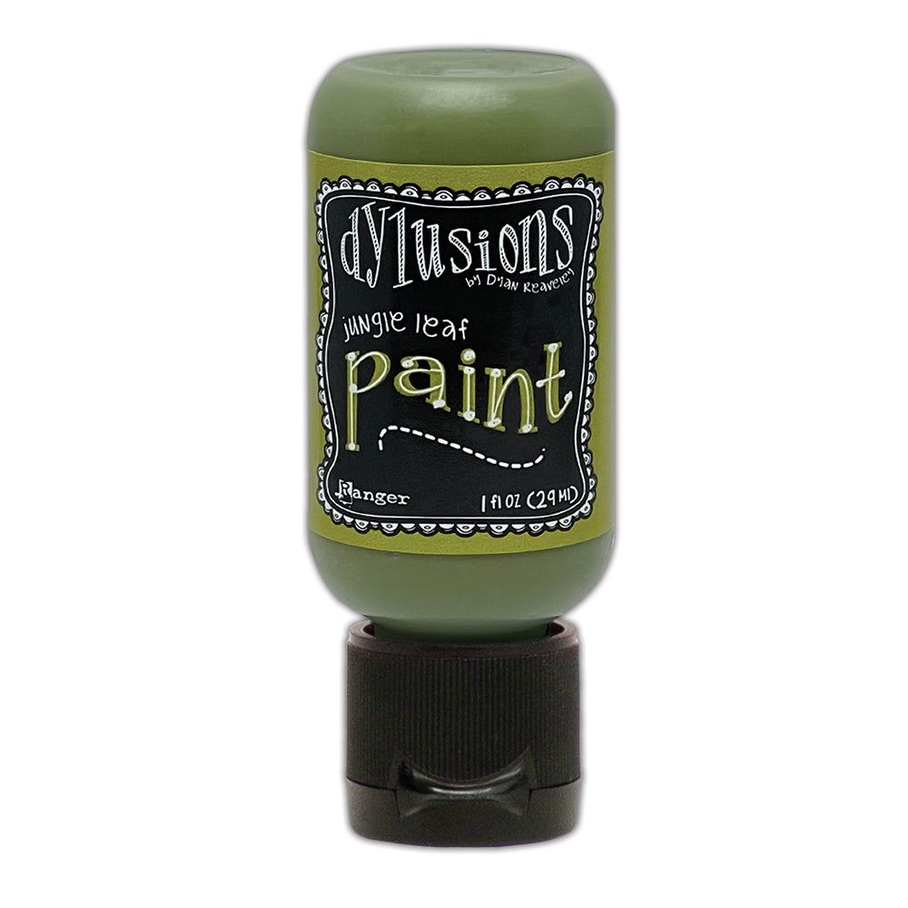 Ranger Dylusions Jungle Leaf 1oz Paint dyq85669