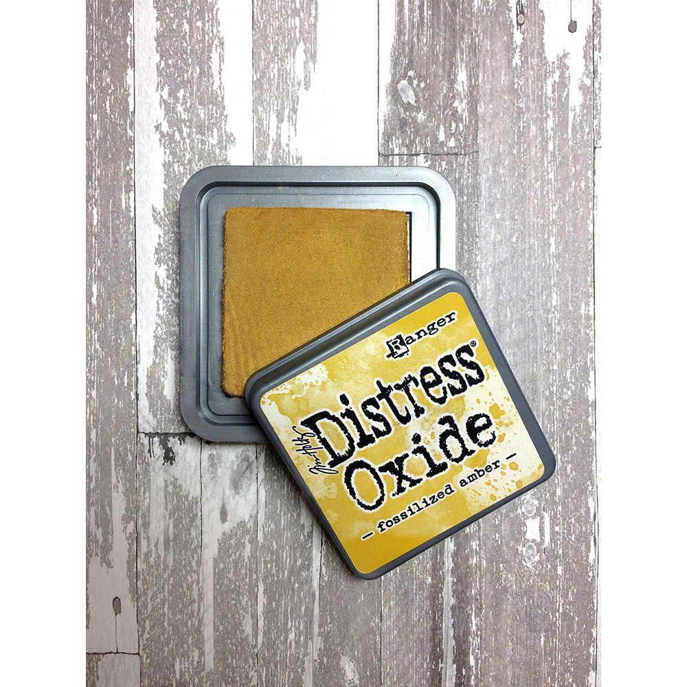 Tim Holtz Distress Oxide Ink Pad Fossilized Amber Ranger TDO55983 Product Image