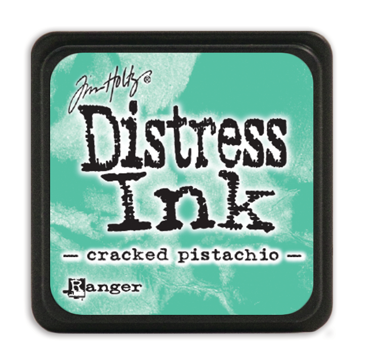Tim Holtz Distress Mini Ink Pad Cracked Pistachio Ranger TDP46776