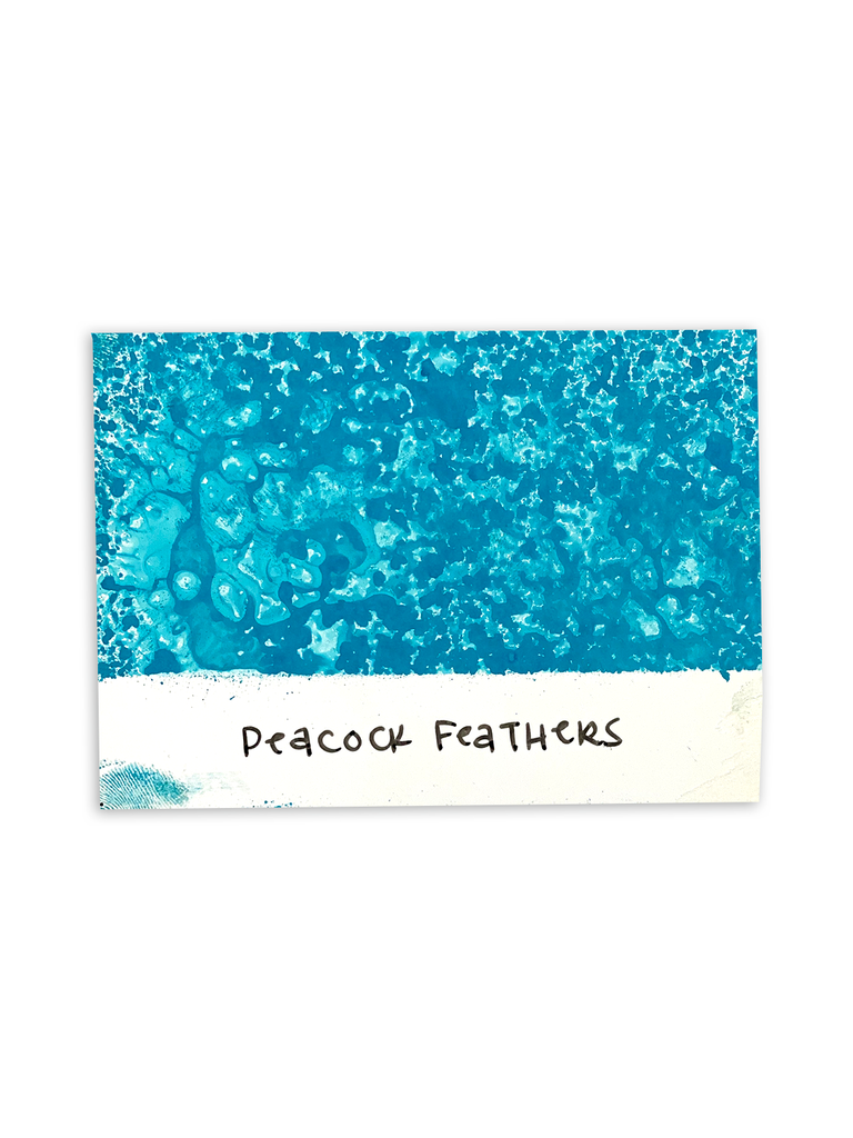 Tim Holtz Distress Spray Stain Peacock Feathers Ranger TSS42372 Color Swatch